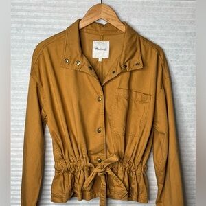 MADEWELL Southlake military Jacket Dark Sahara Size Small
